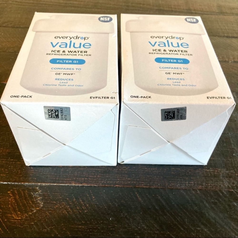 2 Ice & Water Filters Everydrop Value Refrigerator Filter G1 New Old Stock - Picture 7 of 11